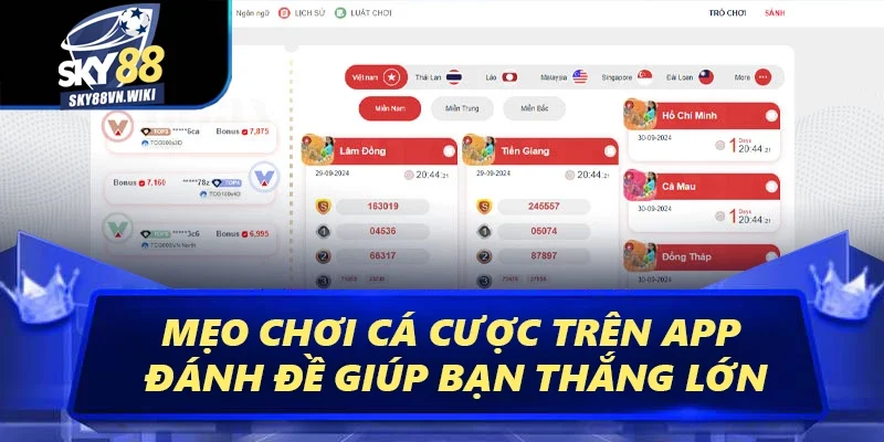 App Đánh Đề – Tham Gia Đặt Cược Rinh Thưởng Mỗi Ngày 4 Mẹo chơi cá cược trên app đánh đề giúp bạn thắng lớn